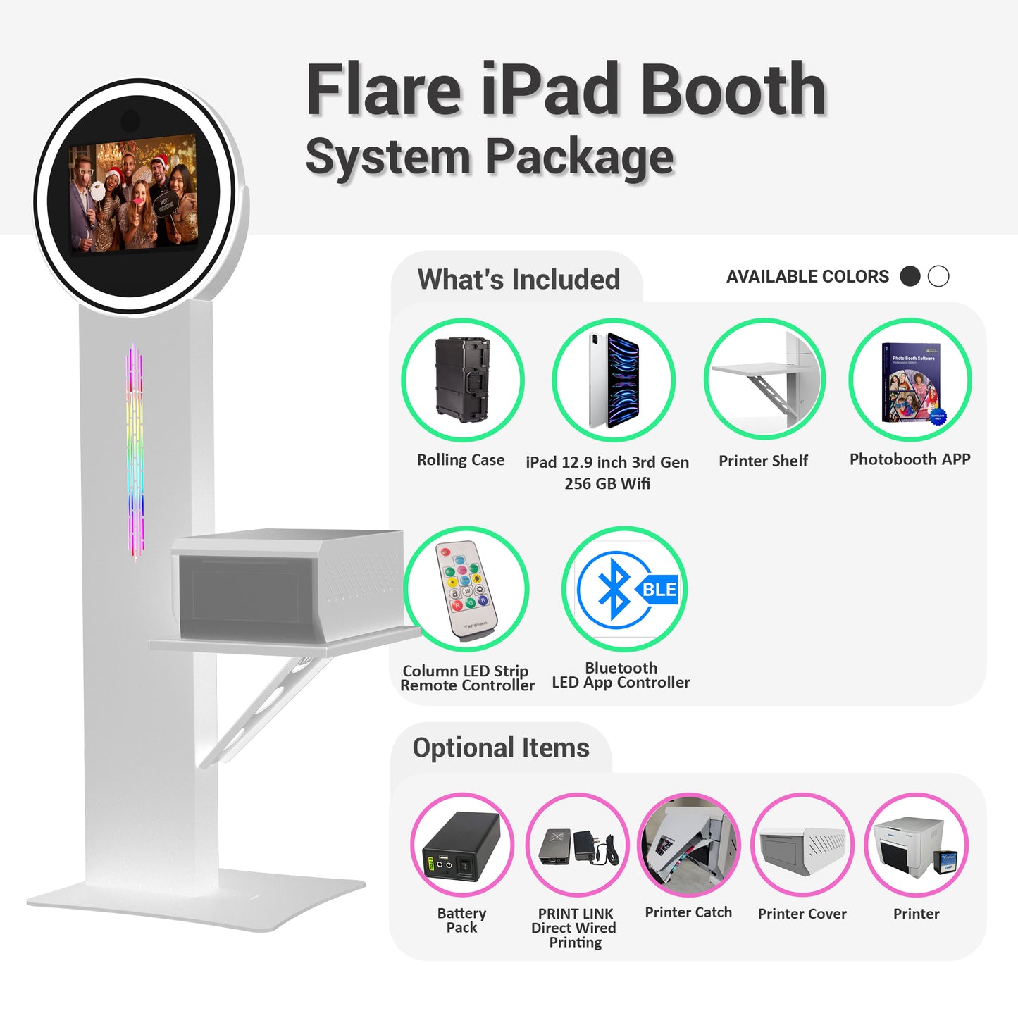 Flare Ipad Photobooth System Package