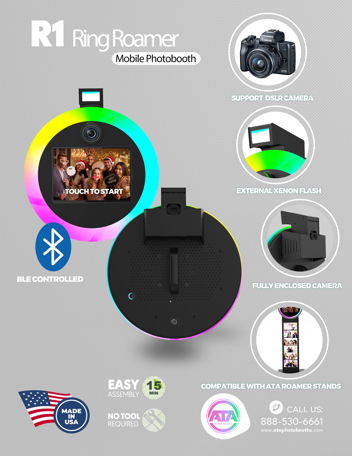 R1 iPad DSLR Photobooth DIY Shell