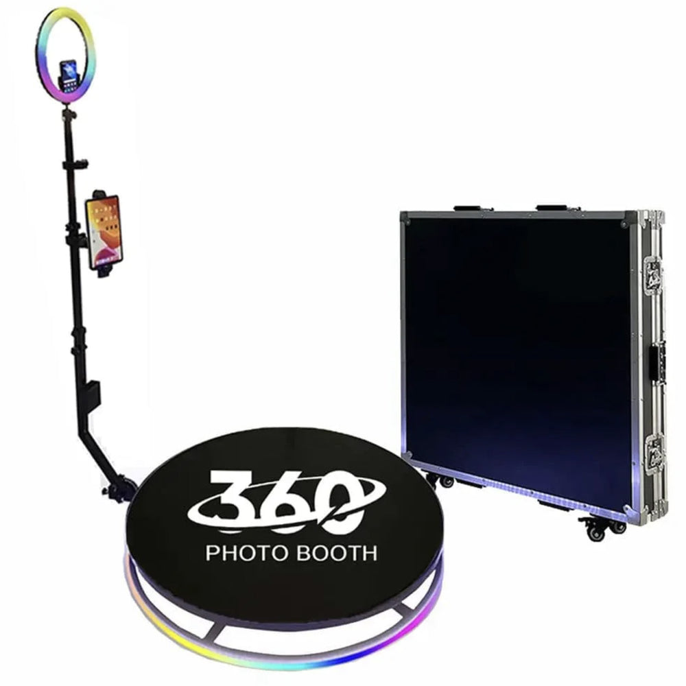 
            
                Load image into Gallery viewer, 360 Photobooth | 27-32-39 inch Motorized 4 LED Panel Bundle Package
            
        