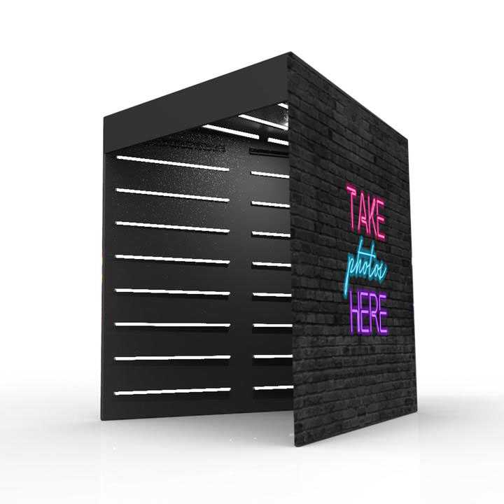 Vogue Photobooth LED Enclosure Photobooth City